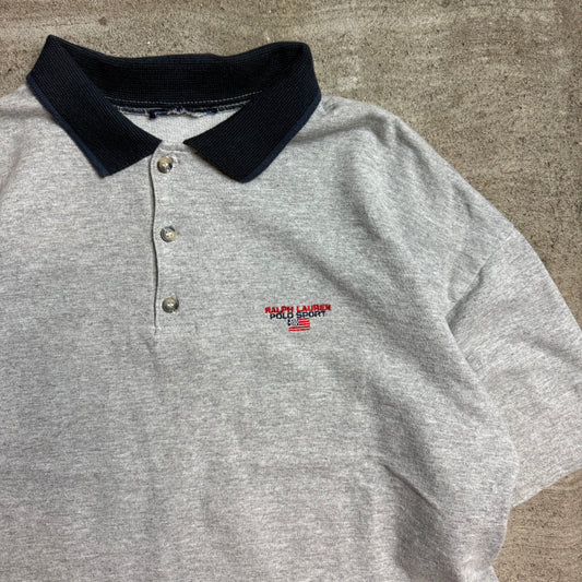 Vintage Polo Sport Polo T-Shirt (M/L)