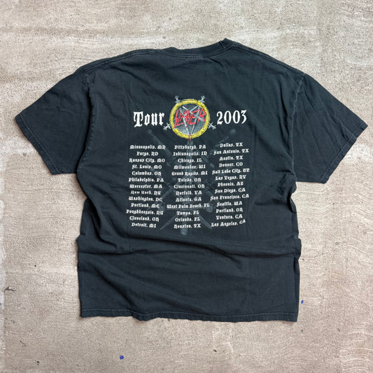 2003 Slayer Tour T-Shirt (XL)