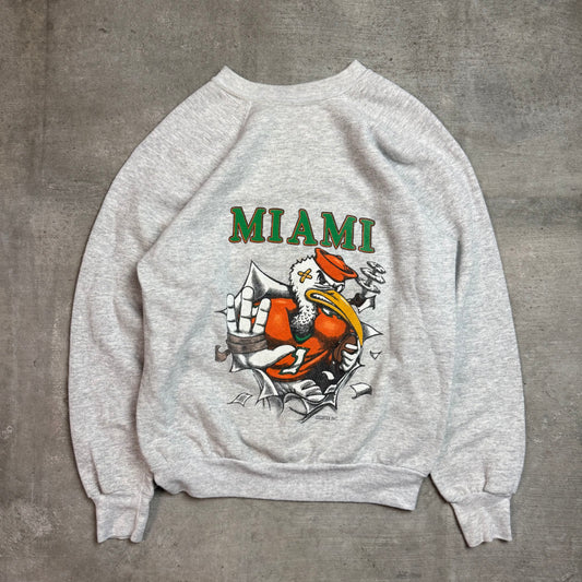 Vintage Miami Hurricanes Crewneck (S)